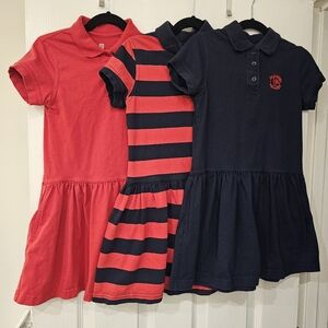 3 Primrose Uniform Jersey Polo Dress